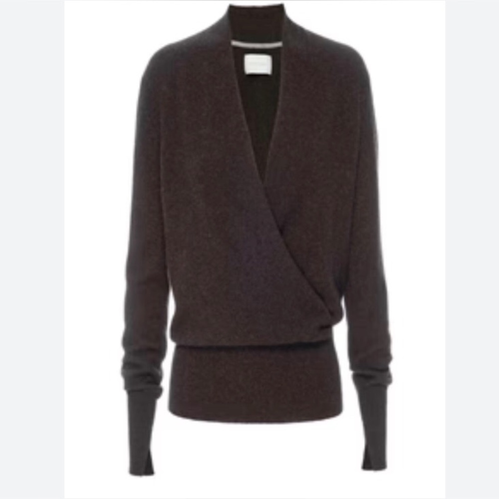 Brochu Walker Phinneas Wrap Cashmere Sweater - Picture 14 of 16